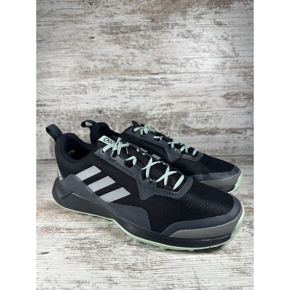 Women's Adidas TERREX 260 Black Trail Running Shoes Sz 8.5 Athletic - Picture 1 of 9